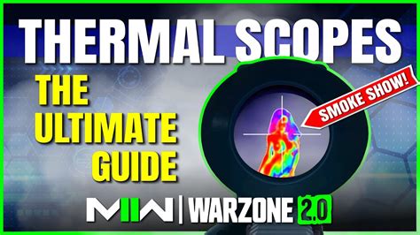 You won't be able to see them crystal clear with <b>thermal</b> <b>optics</b>, but it will highlight their bodies to help you catch a glimpse of them. . Thermal optics mw2